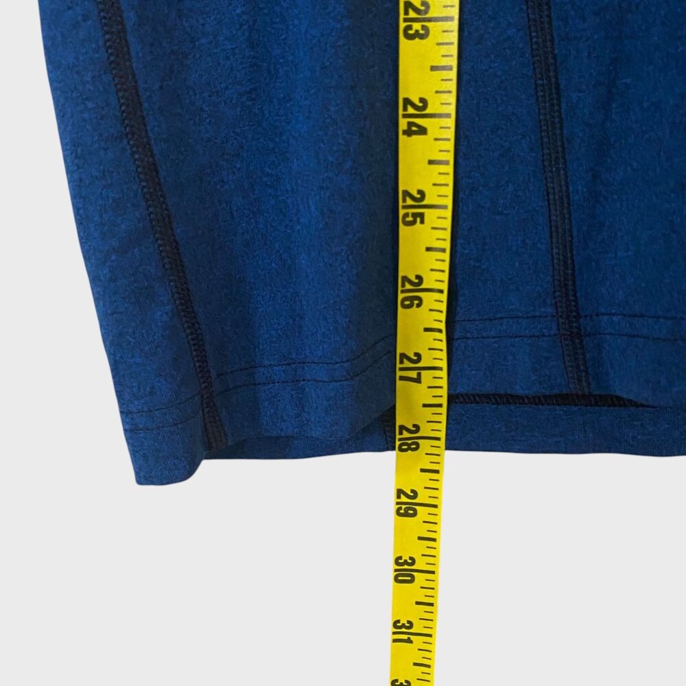 REI Co-op Quarter Zip Shirt Blue Men's Large Athletic Stretch Hiking Base-Layer - Picture 12 of 12